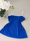 Blusa Alça Fina Classic Brasil - Azul
