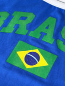 Blusa Alça Fina Classic Brasil - Azul