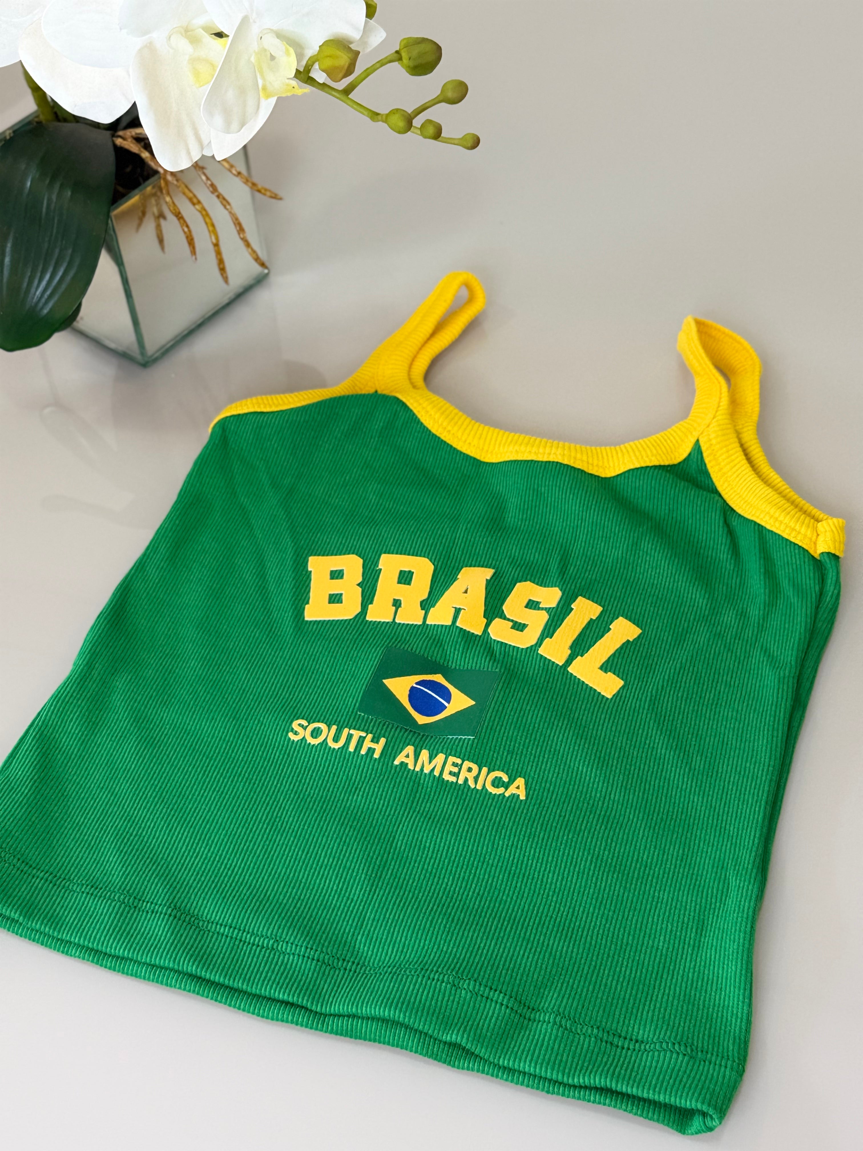 Cropped Brasil South America - Verde