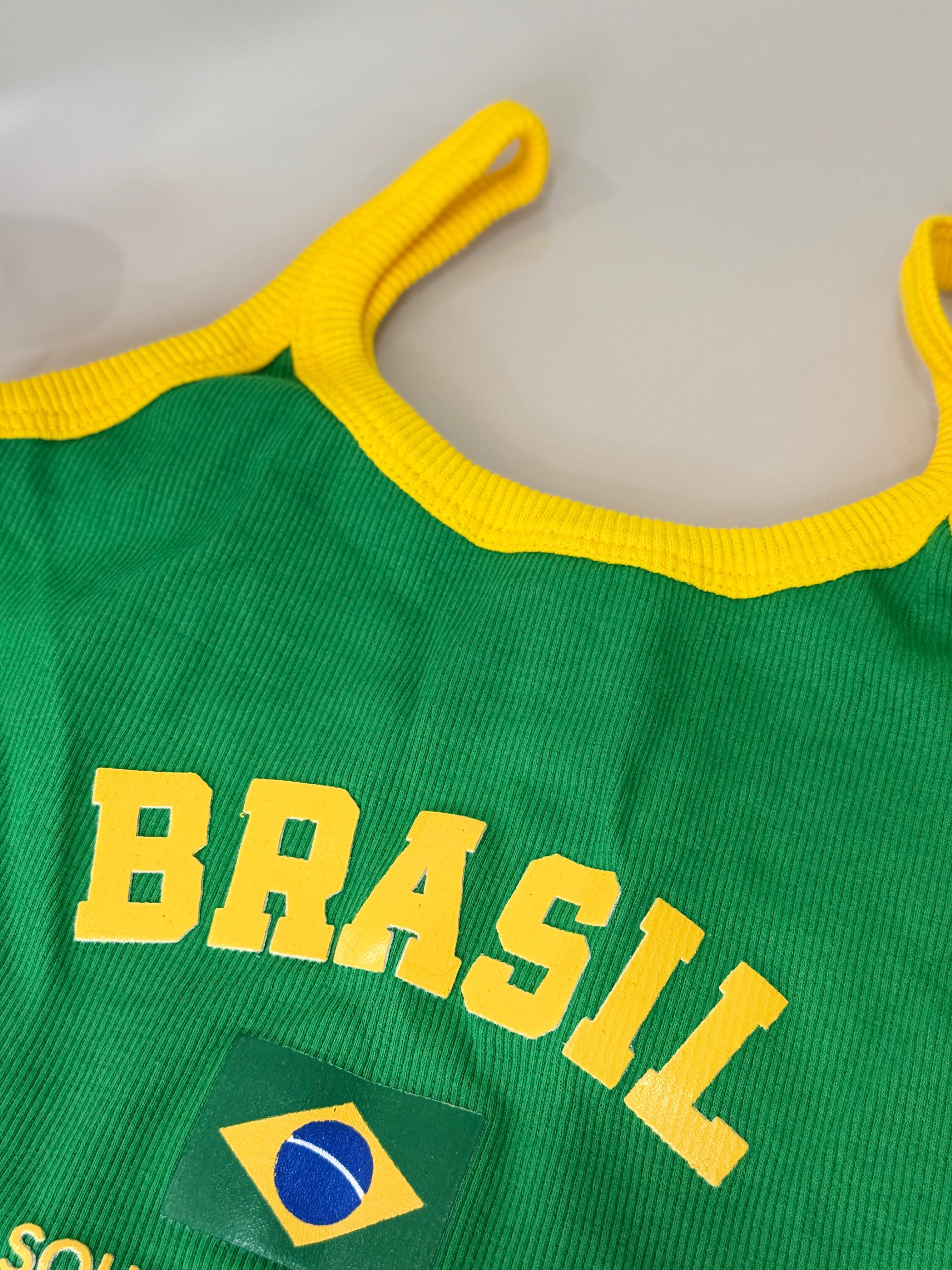 Cropped Brasil South America - Verde