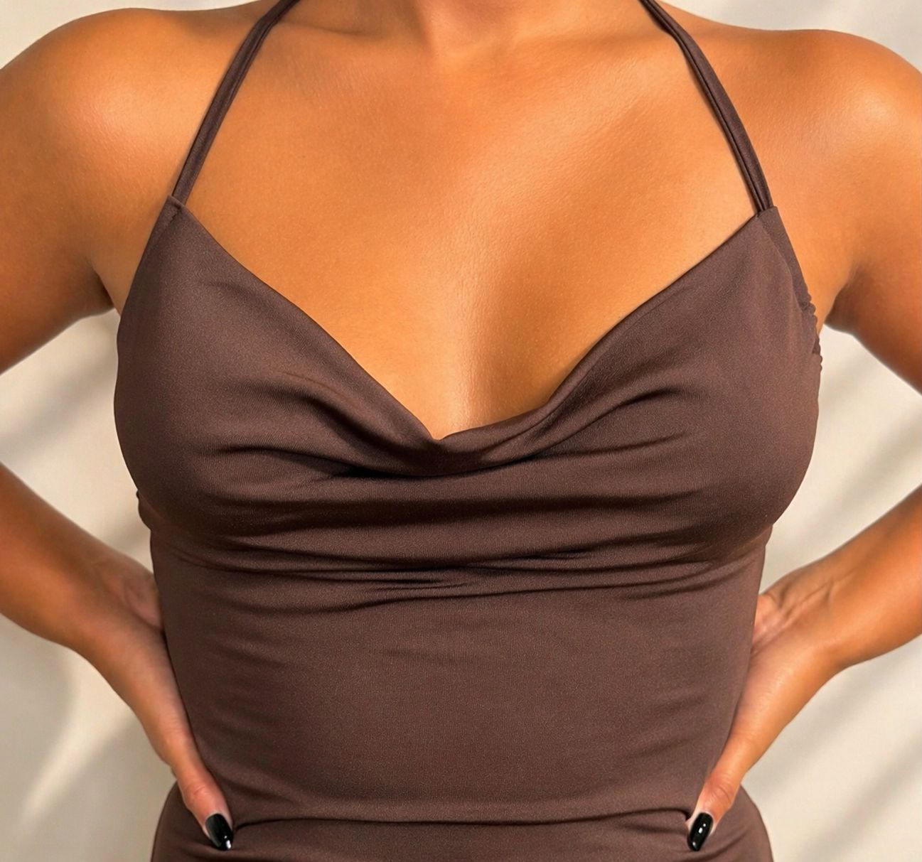 Vestido Longo Alças Ajustáveis - Tamanho Único